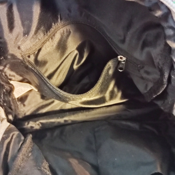 Madden Girl Multifaceted Sequin Backpack with Black Patent Leather key Chain - Picture 13 of 17